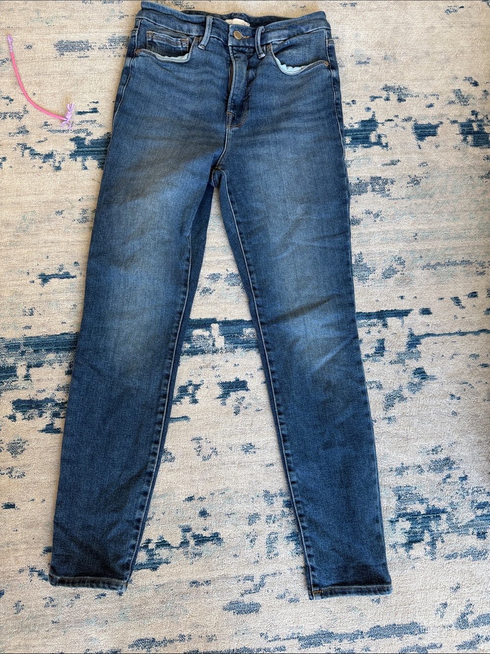 Good American Dark Blue Skinny Jeans